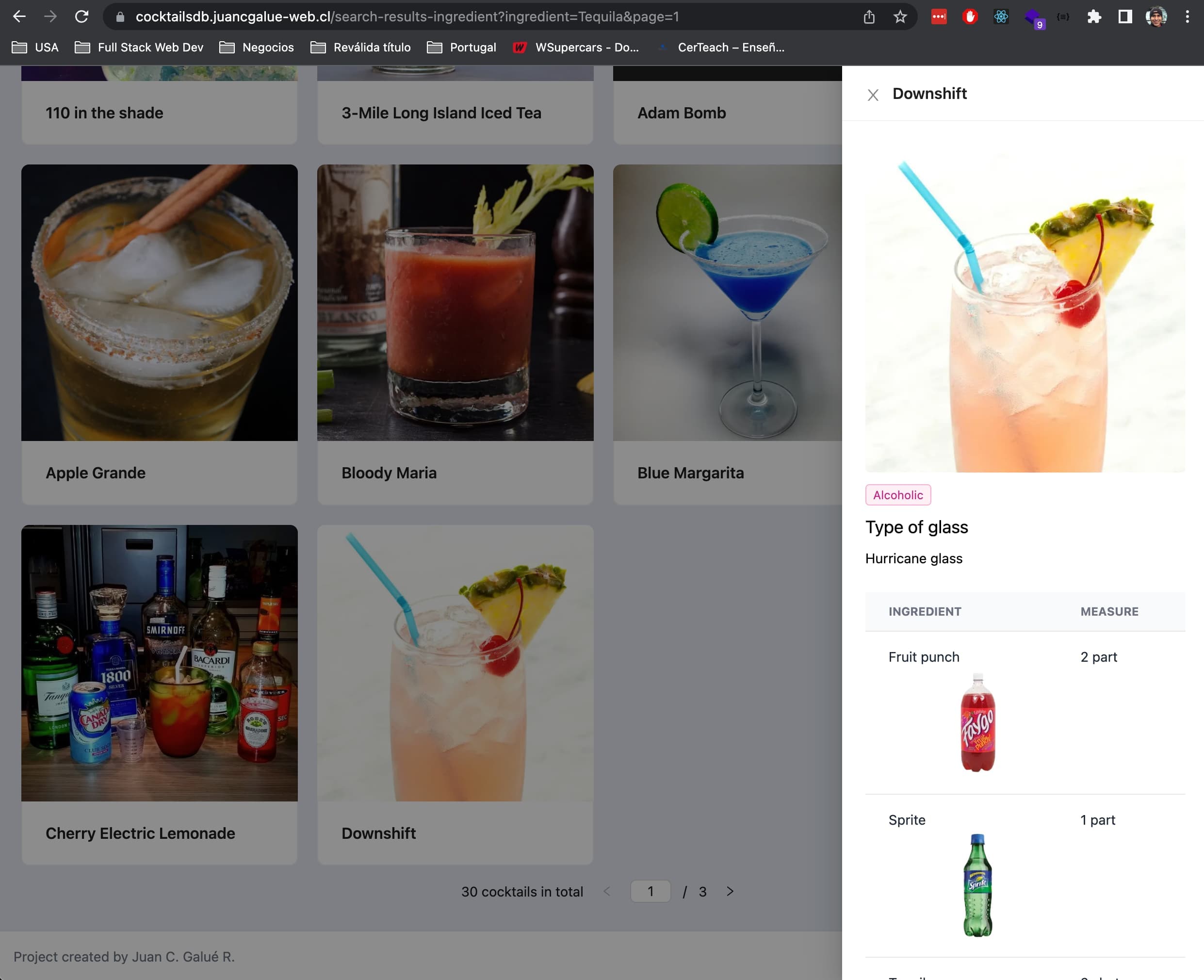 cocktail demo app pic 1